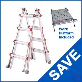 M17 type 1A, little giant ladder extension step ladders