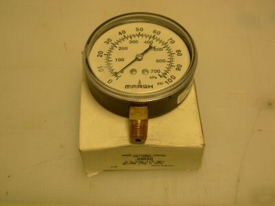Marsh instruments j series pressure gauge J8048 1/4