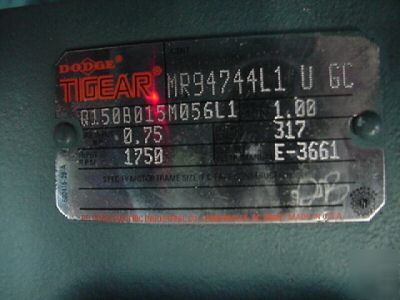 New dodge tigear speed reducer gearbox 15:1 ratio