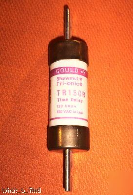 New gould shawmut tr-150-r tri-onic fuse TR150R nnb