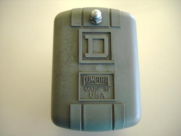 Square d 9013 fyg pumptrol water pressure switch