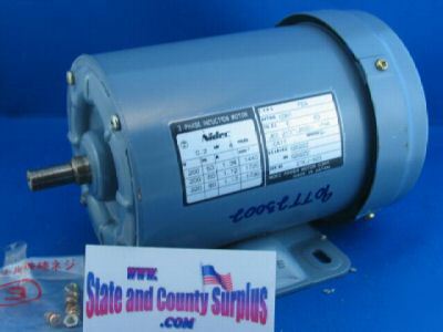 3 phase induction motor nidec jec 2137 IP44