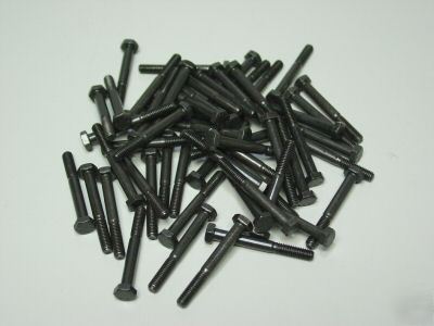 6 - 1.0 x 50 mm metric bolts grade 8.8, qty (25)