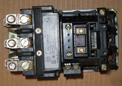 Allen bradley 500L-C0D93 60 amp contactor