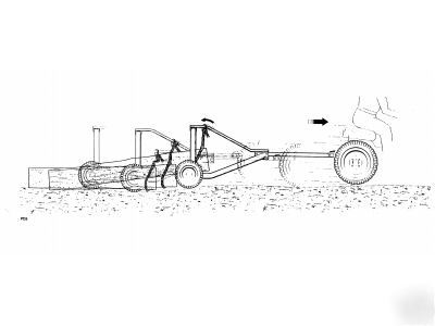 Atv log skidder + choker chain - forestry skidding tree