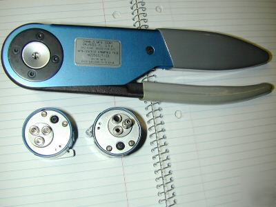 Daniels aircraft crimping tool: dmc crimper AF8 turret