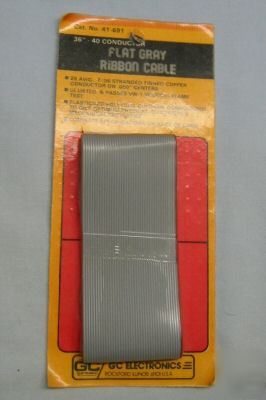 Gc electronics 41-691 40 conductor flat ribbon cable