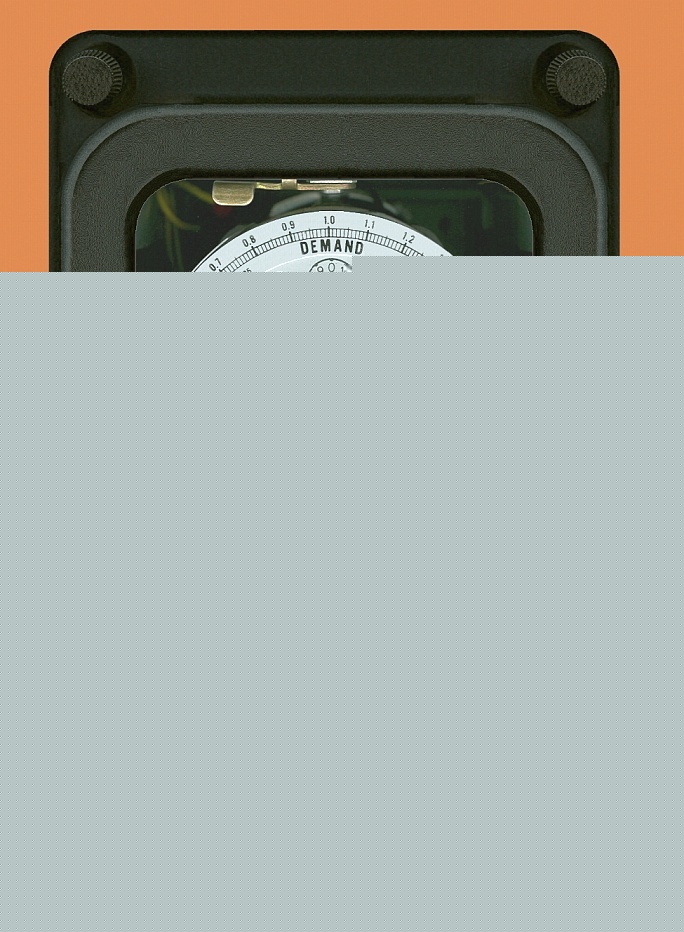 Ge general electric dsm-63 kilowatt hour + demand meter