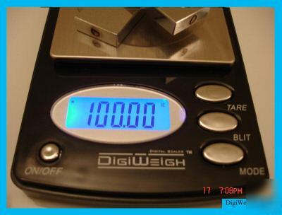 Lab weigh test equipment digital 100 x 0.01 gram scale