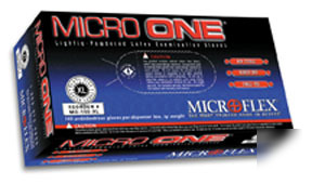 Micro oneÂ® latex exam gloves size: medium / mfx-MO150M