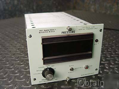 Mks type 170M-27B digital readout unit 