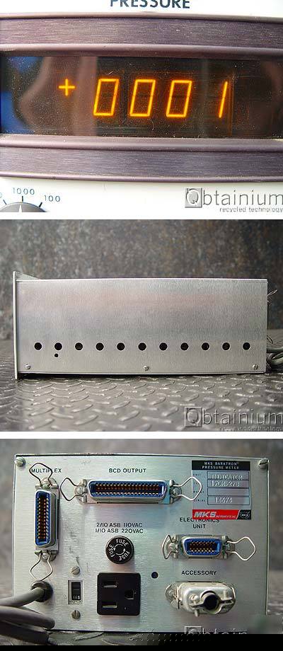 Mks type 170M-27B digital readout unit 