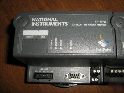 National instruments fp-1000 and fp-ai-111