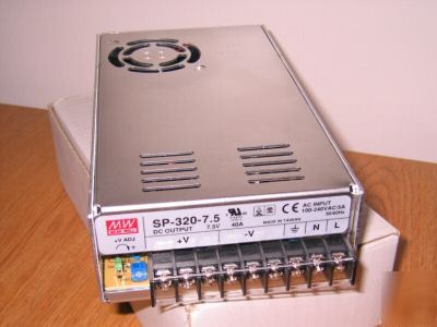 New 2 power supplies 24VDC 600 watt, 7.5VDC 320 watt