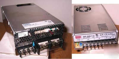 New 2 power supplies 24VDC 600 watt, 7.5VDC 320 watt