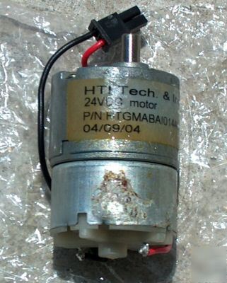 New 24 volt dc motor with a gear reducer..brand 