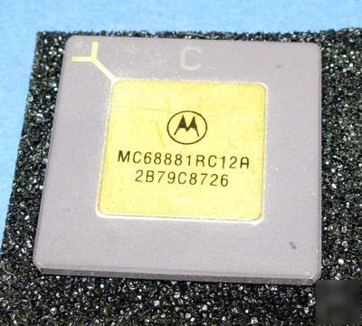 New 68881 motorola collectible MC68881 gold