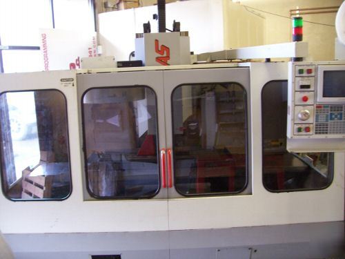 New haas vf-3 cnc vertical machining center, 1995