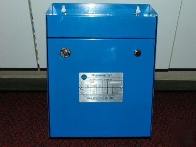 New phasemaster kay ind. 10HP static phase converter 