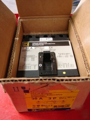 New square d 30A circuit breaker FAL36030