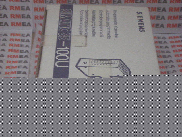 Siemens simatic S5-100U 6ES5 461-8MA11 timer module