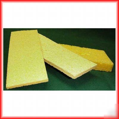 Soldering iron solder sponge sponges for cleaning tips 