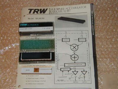 Trw TDC1003J multiplier - souvenir of beginning of dsp