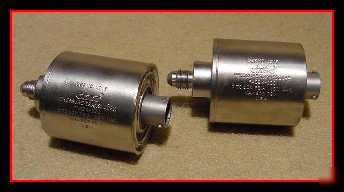 Two statham pressure transducers 0-100 psia