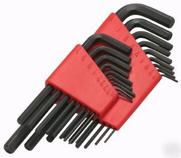 36 pc. sae/ metric hex key set / super sales