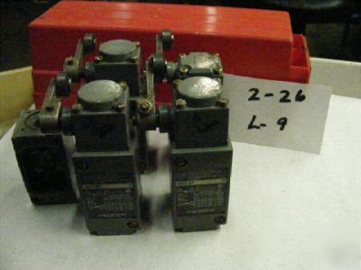  4 allen bradley 802T ap limit switch