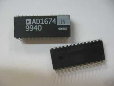 9PCS p/n AD1674JN ; ic adc 12BIT 100KSPS 28-dip