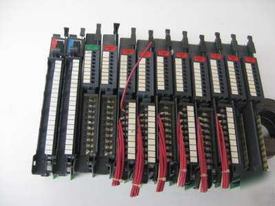 Allen-bradley input/output ac module ser. a/b lot of 12