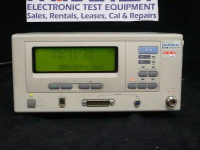 Ando yokogawa AH5521C pdc tester - **japanese version**