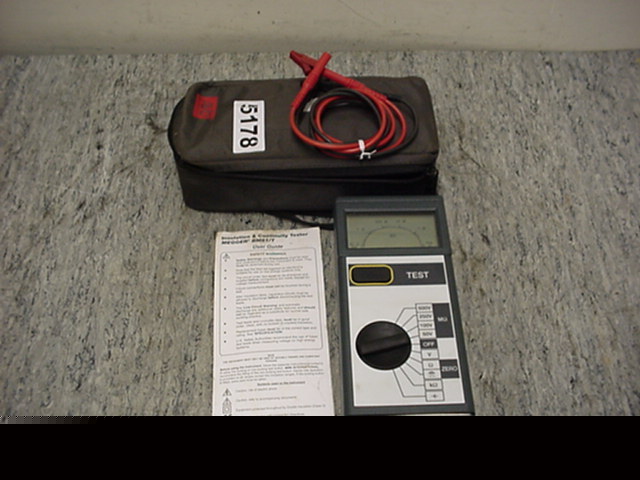 Avo megger insulation & continuity tester BM81/t tested