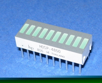 Hdsp-4850 display green bar graph