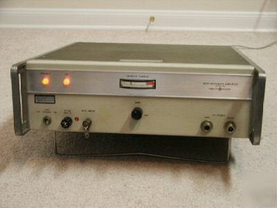 Hp (agilent) model 493A 4-8 ghz microwave amplifier 