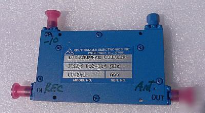 Kdi directional coupler 10 db 200 - 400 mhz sma