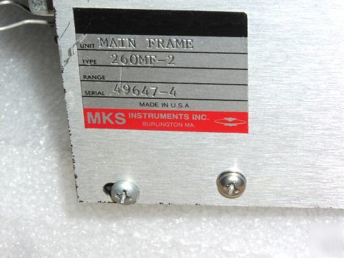 Mks instruments type 260MF-2 260 264 247 controller mfc