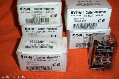 New cutler hammer eaton relay D5PR3A warranty 
