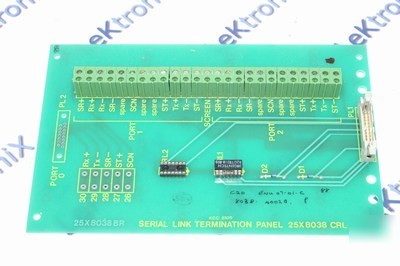 New - gem 80 8038 - serial link termination panel