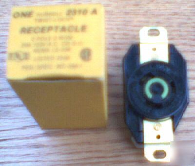 New hubbell receptacle HBL2310 20 a 125 v L5-20R 2310A