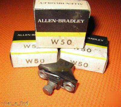 New lot 3 allen bradley thermal overload heater W50 