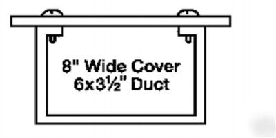 New square d lay-in wall duct flush RWT06S60 5'X6