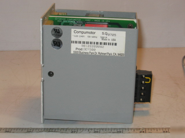 Parker compumotor servo motor indexer power OEM750XM2