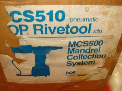 Prg 510 pop rivet riveter w/ collection 3 tips