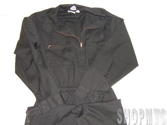 Pro-tuff black uniform coveralls size 46-34-33