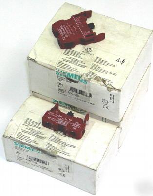 Pushbutton siemens contact block n/o 3SB1430 3SB1400-ob