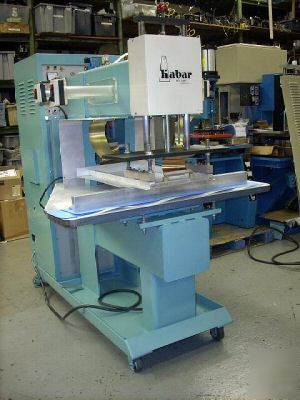 Rf welder kabar 10 kw deep throat rf heat sealer 48