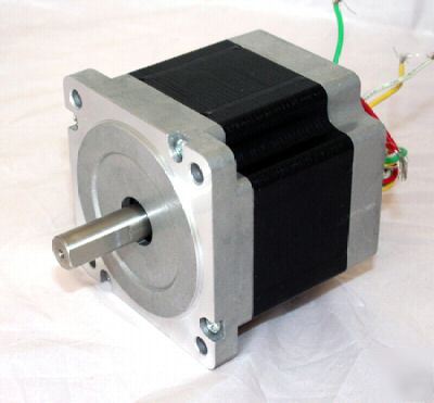 Size 34 stepper motor - single shaft - 595 oz inch