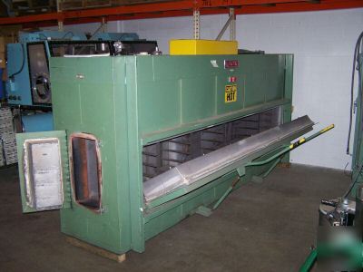 Wisconsin oven batch e 1000DEG c for long parts furnace